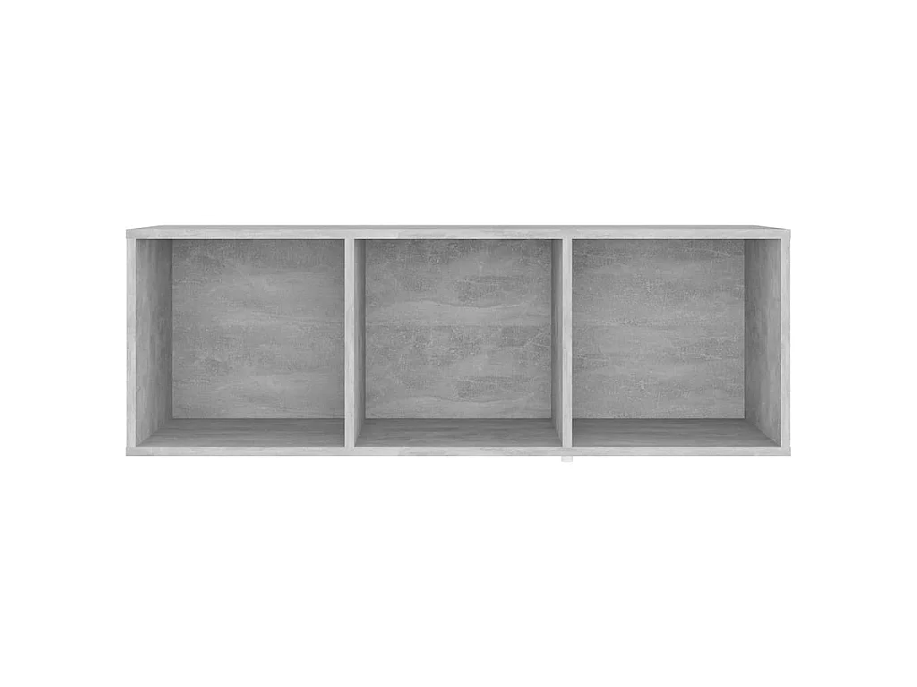 Meubles TV 3 pcs Gris béton 107x35x37 cm Bois d'ingénierie
