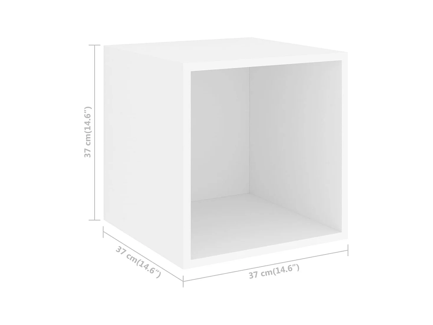 Ensemble de meuble TV 3 pcs Blanc Bois d'ingénierie