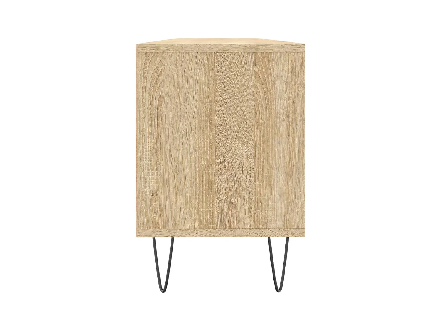 Meuble TV chêne sonoma 150x30x44,5 cm bois d'ingénierie