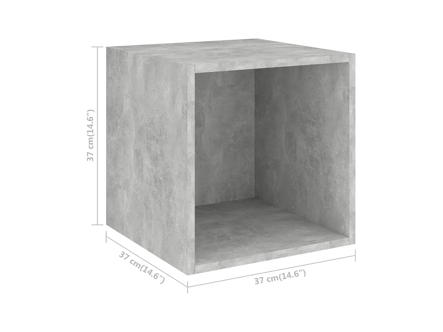 Ensemble de meuble TV 3 pcs Gris béton Bois d'ingénierie