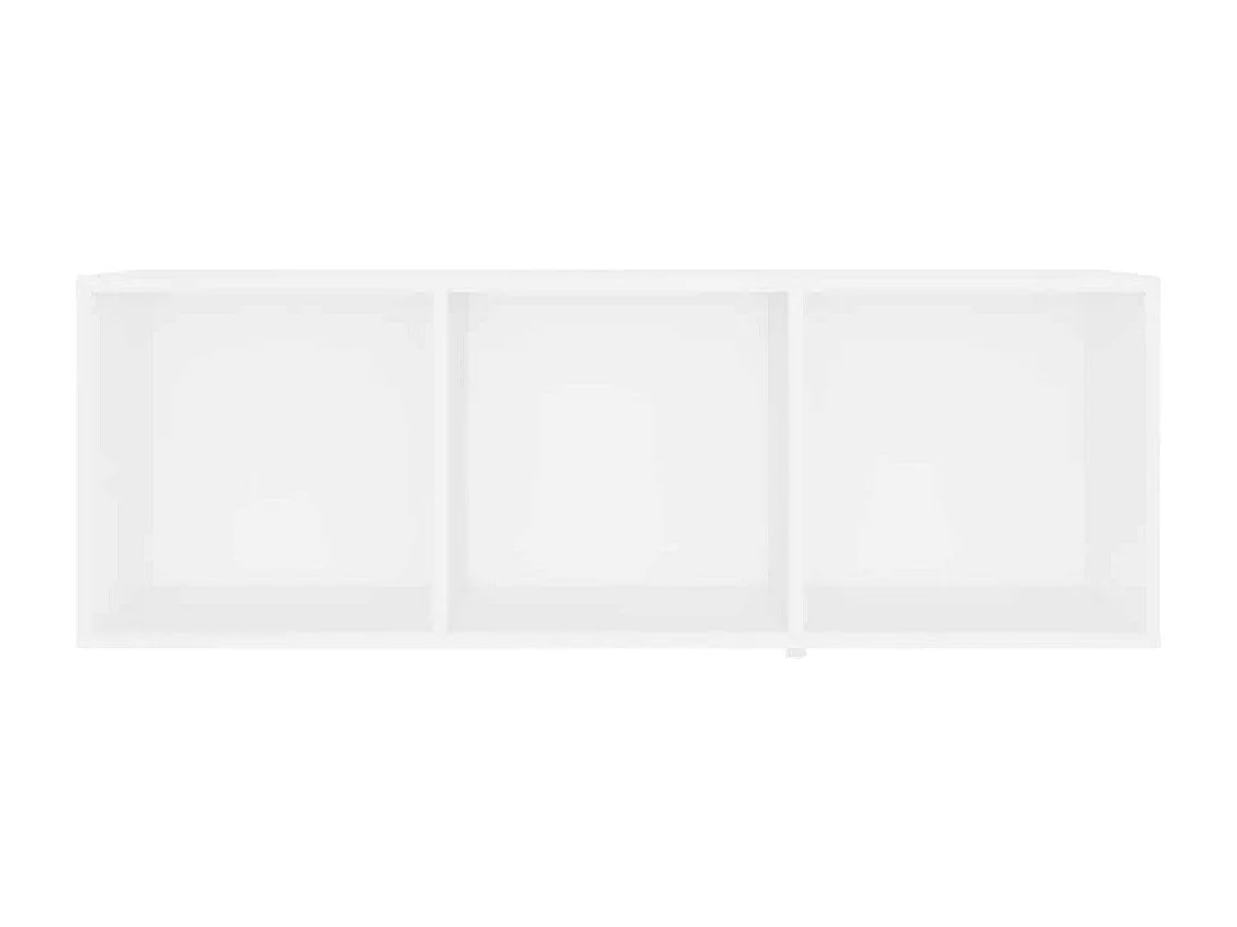 TV-Schränke 2 Stk. Weiß 107x35x37 cm Holzwerkstoff