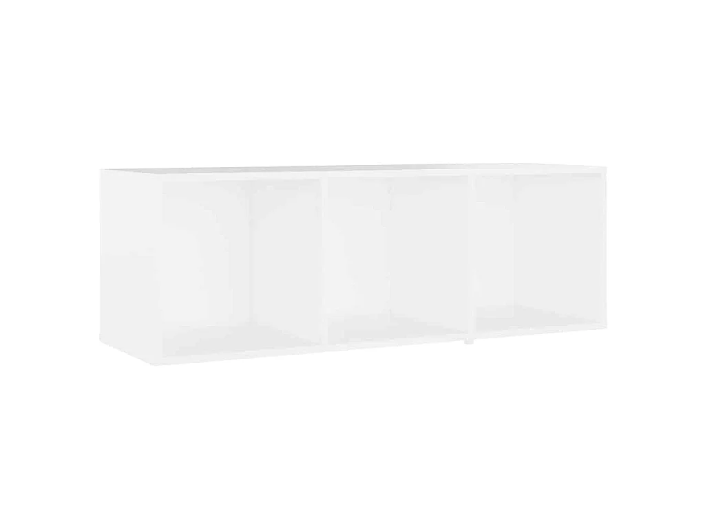 Meubles TV 2 pcs Blanc 107x35x37 cm Bois d'ingénierie