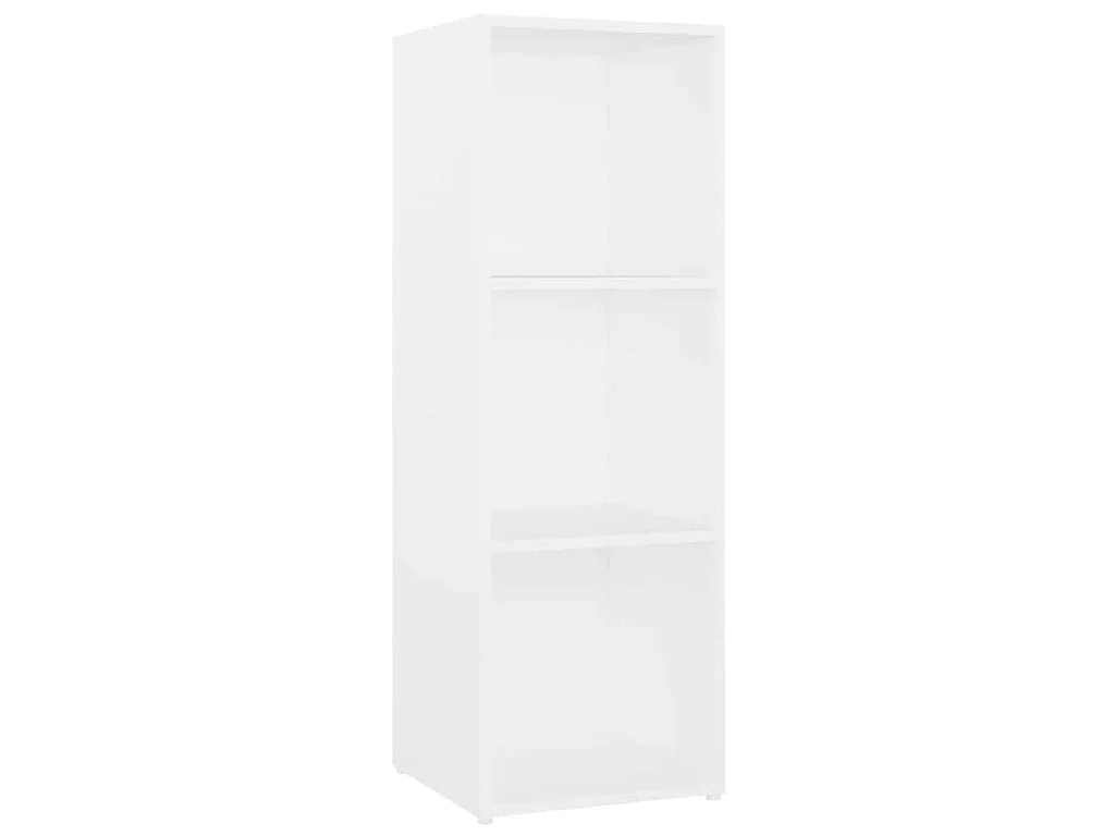 Meubles TV 2 pcs Blanc 107x35x37 cm Bois d'ingénierie
