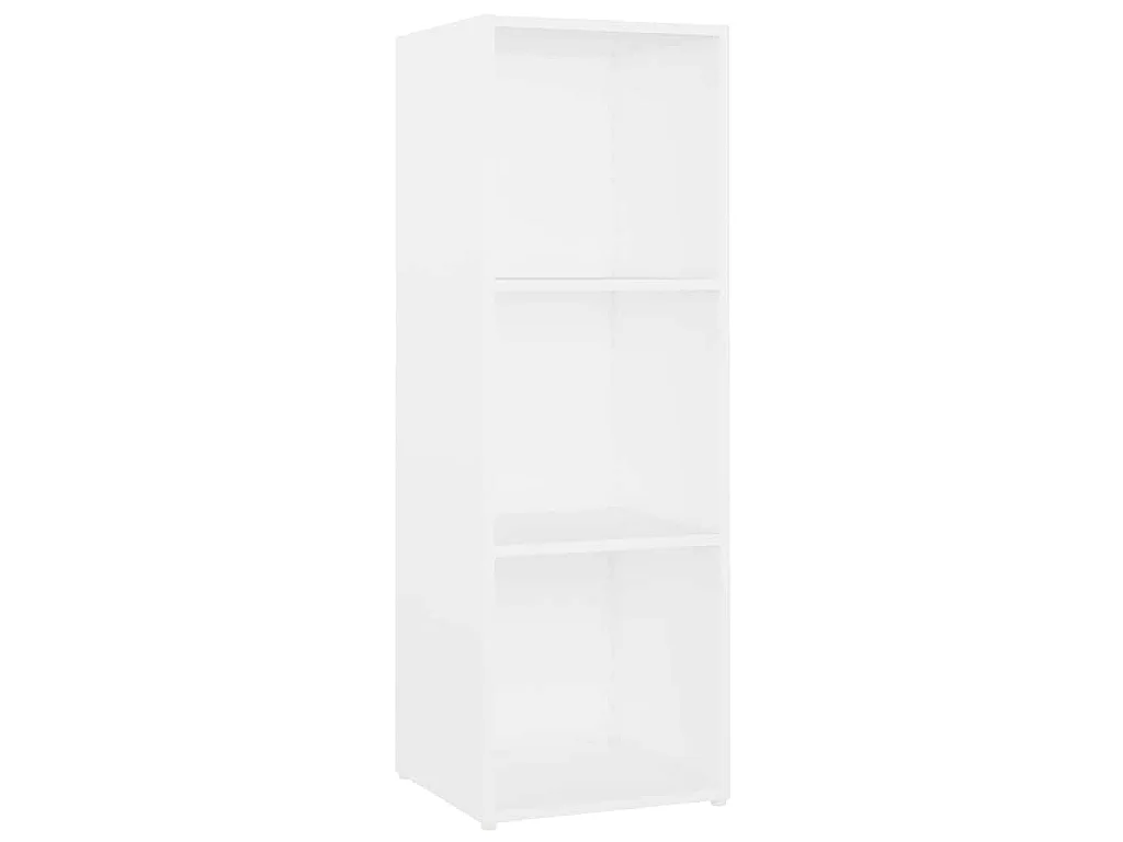 Meubles TV 2 pcs Blanc 107x35x37 cm Bois d'ingénierie