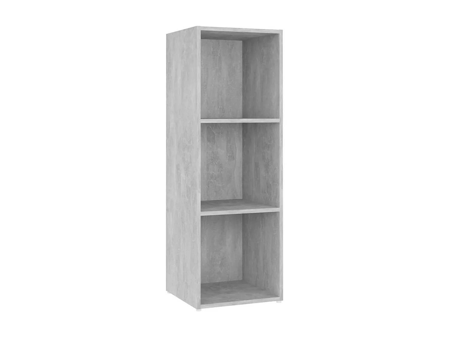 Meubles TV 2 pcs Gris béton 107x35x37 cm Bois d'ingénierie