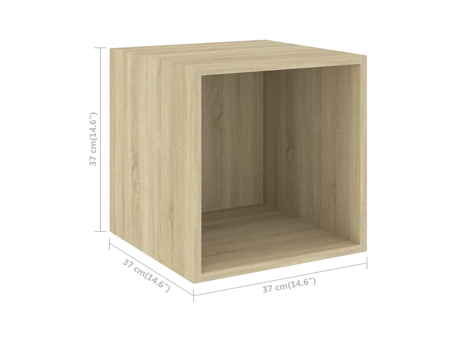 Ensemble de meubles TV 4 pcs Chêne sonoma Bois d'ingénierie