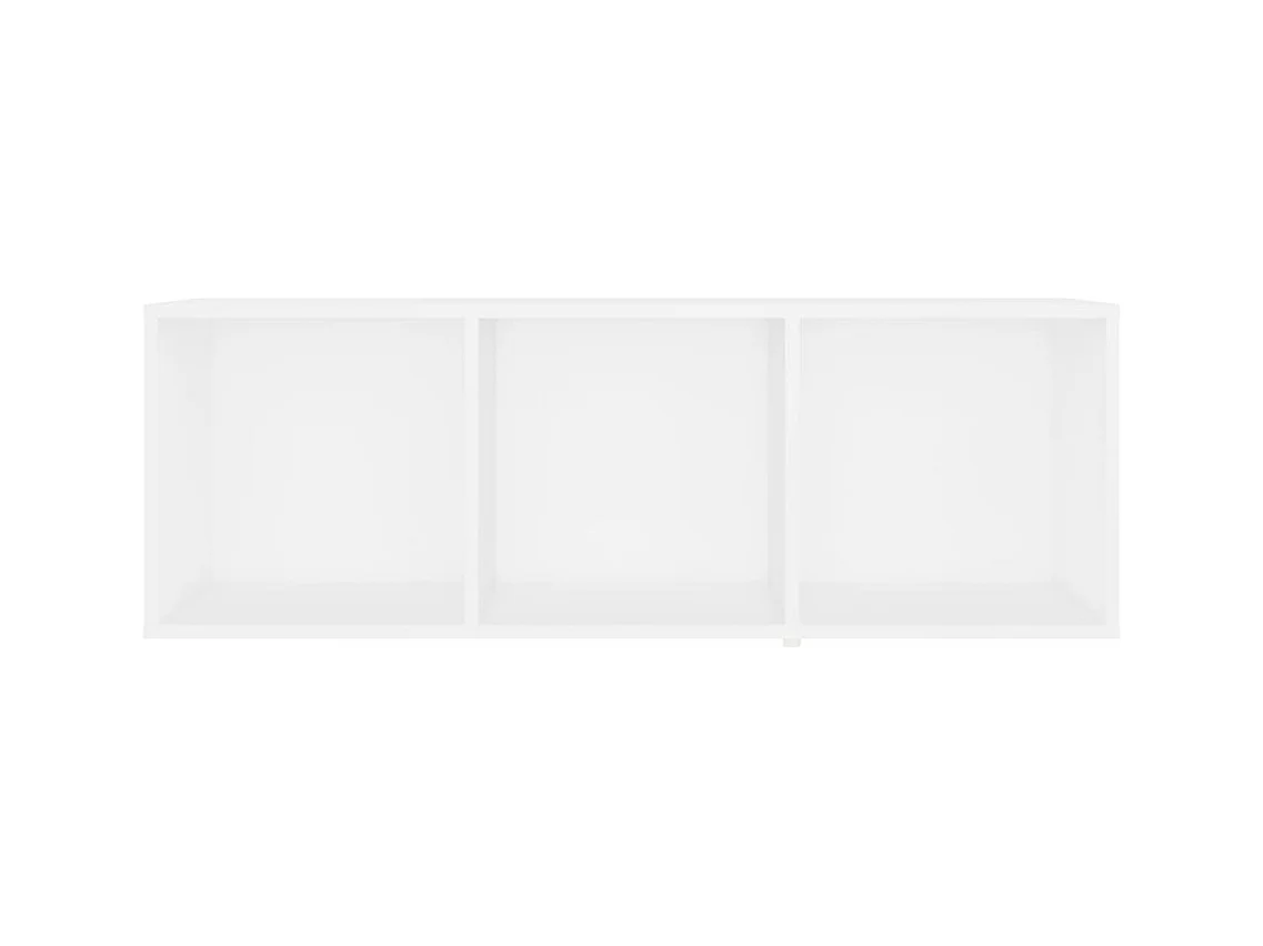 Meubles TV 2 pcs Blanc 107x35x37 cm Bois d'ingénierie