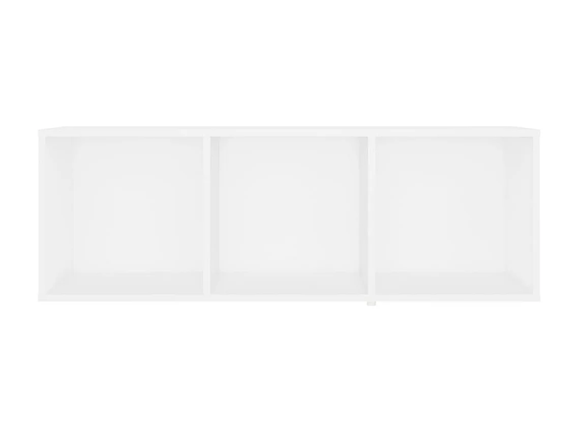 Meubles TV 2 pcs Blanc 107x35x37 cm Bois d'ingénierie