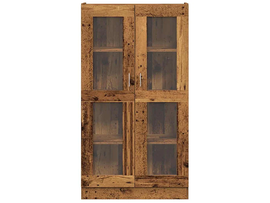 Aparador madera ingeniería madera envejecida 82,5x30,5x150 cm
