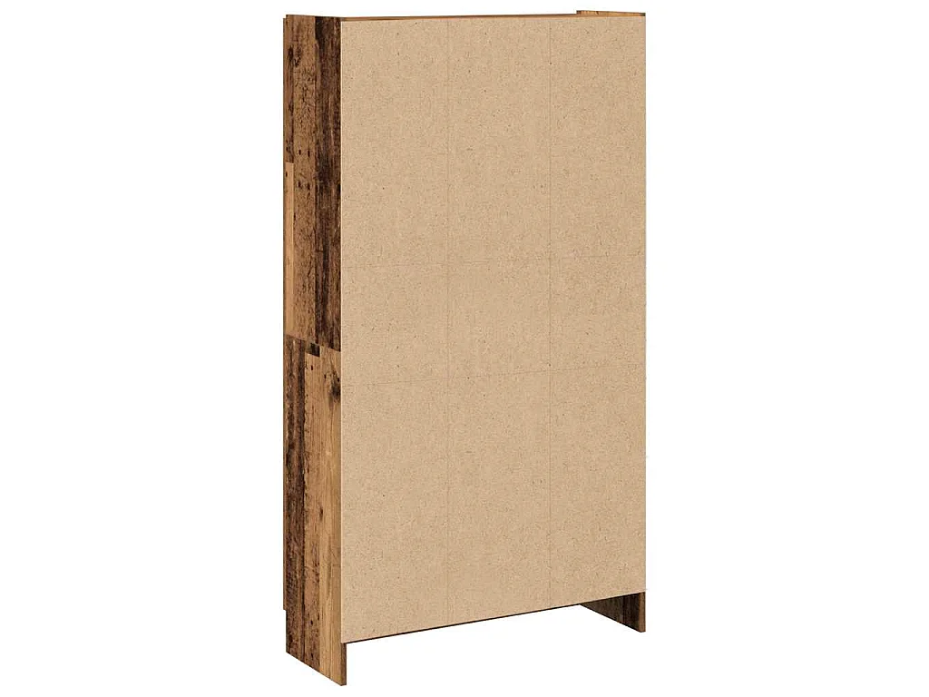Aparador madera ingeniería madera envejecida 82,5x30,5x150 cm