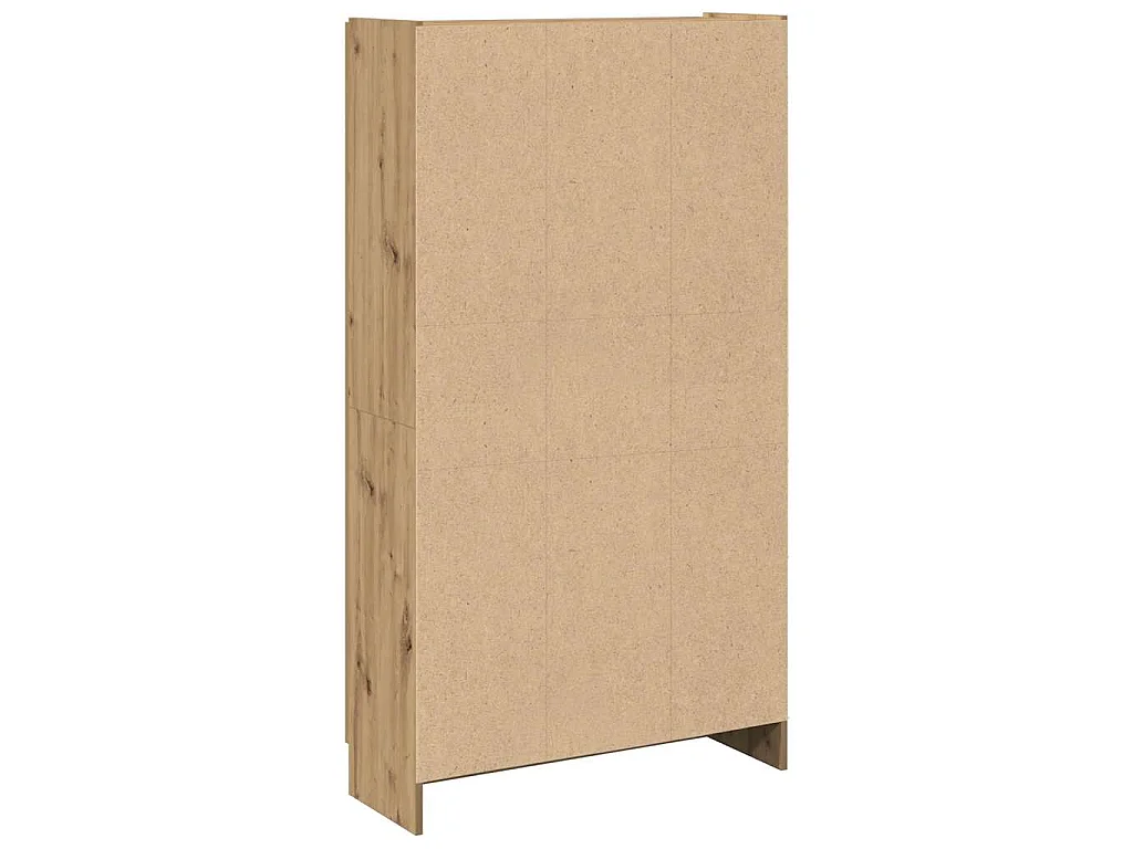 Aparador alto Roble Artisan 82,5x30,5x150 cm Madera de ingeniería