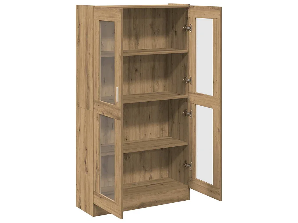 Aparador alto Roble Artisan 82,5x30,5x150 cm Madera de ingeniería