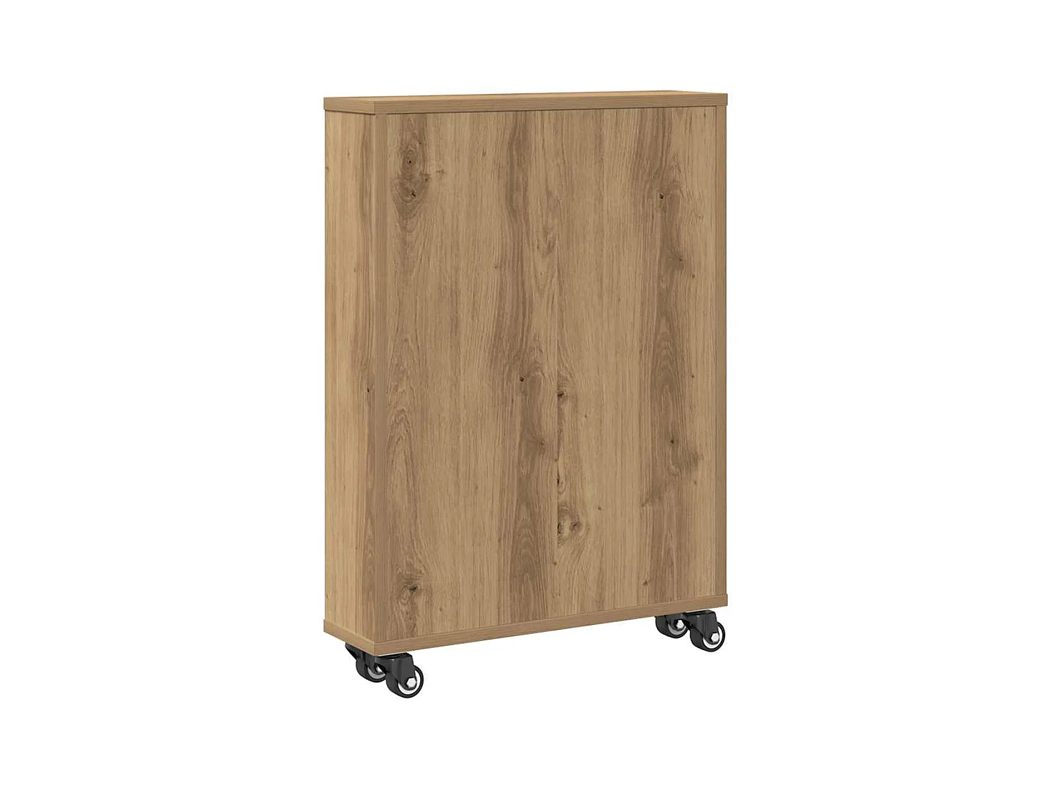 Aufbewahrungswagen Schmal Artisan-Eiche 48x13x68 Holzwerkstoff