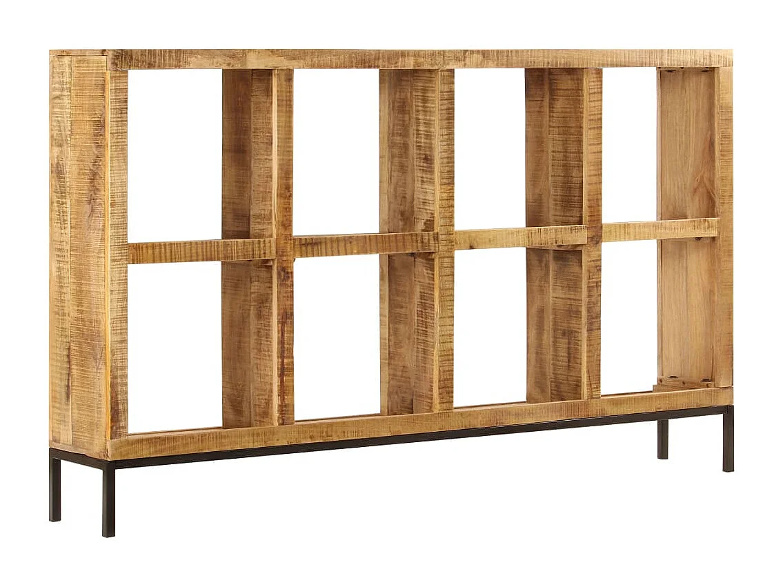 Credenza 160x25x95 cm in Legno Massello di Mango
