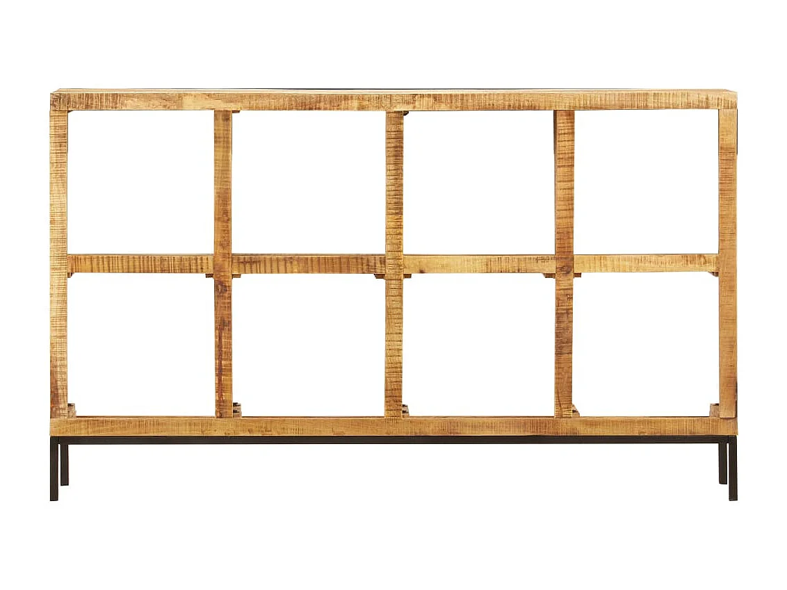 Credenza 160x25x95 cm in Legno Massello di Mango