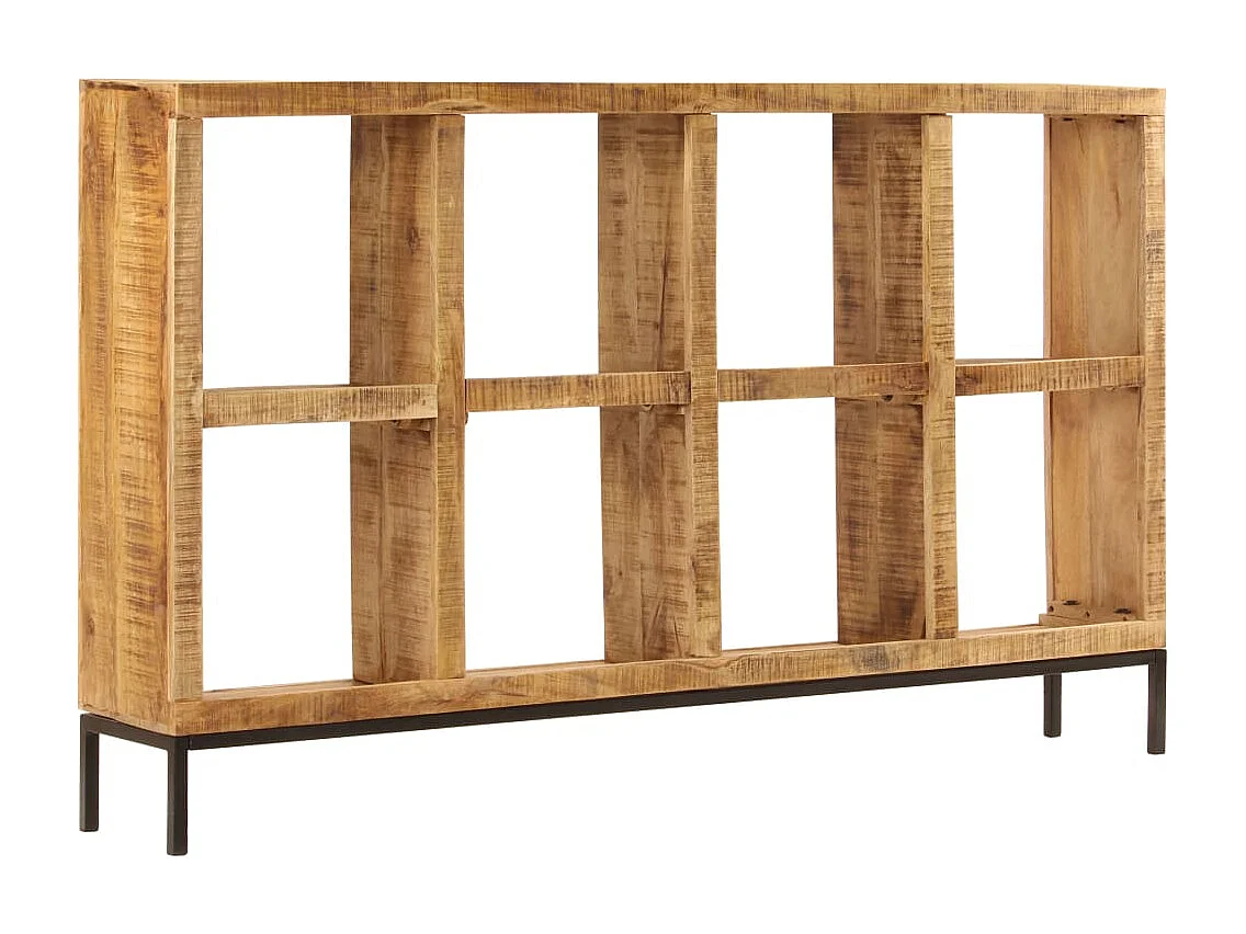 Credenza 160x25x95 cm in Legno Massello di Mango