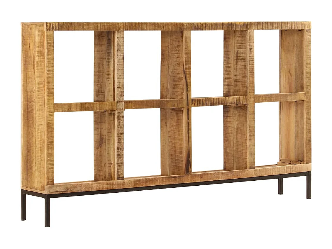 Credenza 160x25x95 cm in Legno Massello di Mango