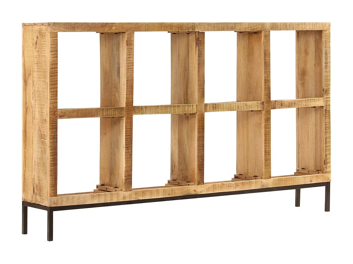 Credenza 160x25x95 cm in Legno Massello di Mango