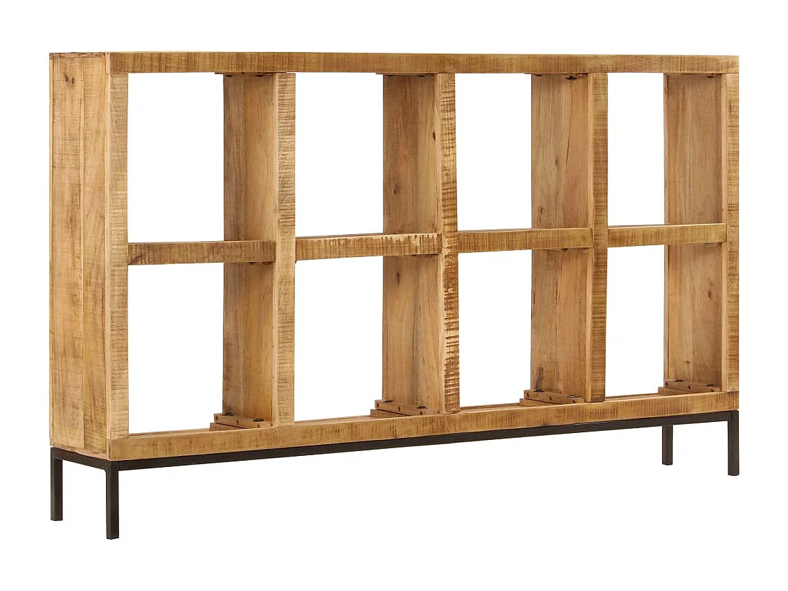 Credenza 160x25x95 cm in Legno Massello di Mango