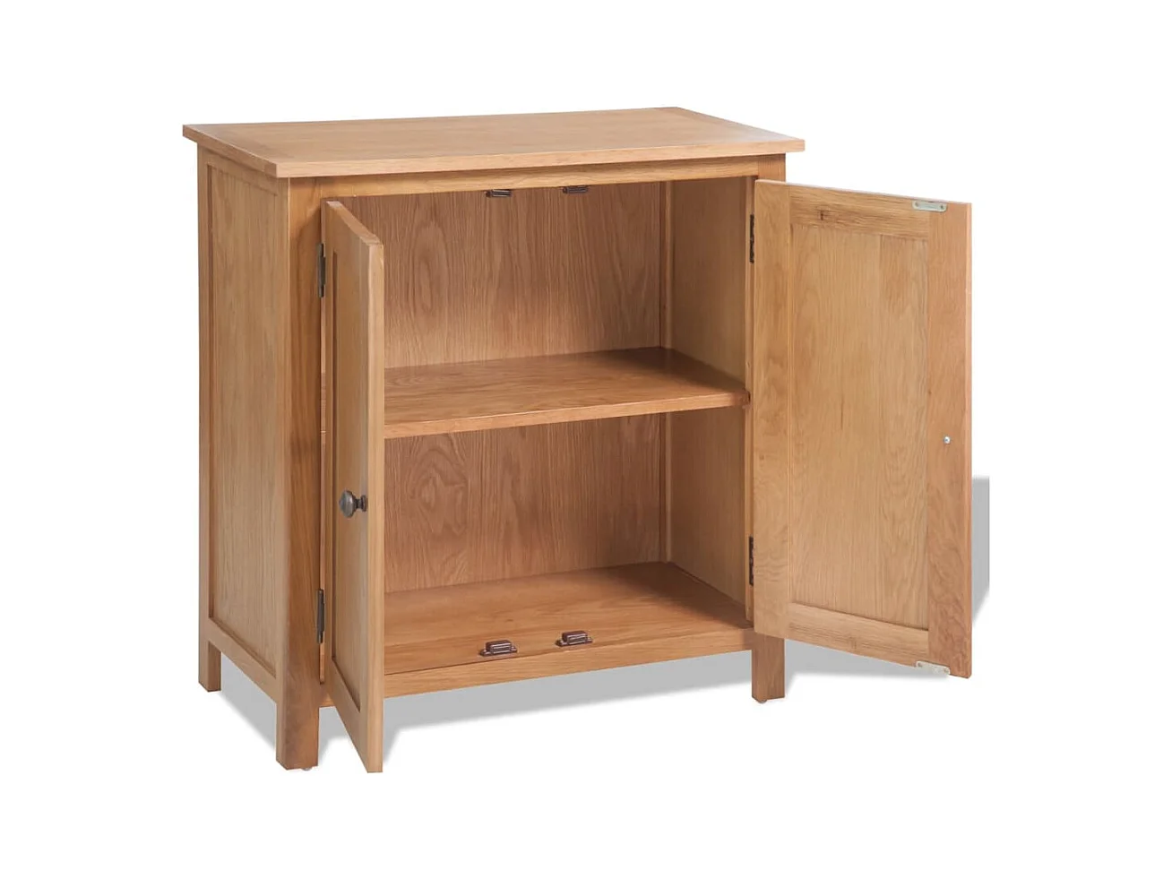 Dressoir 70x35x75 cm massief eikenhout