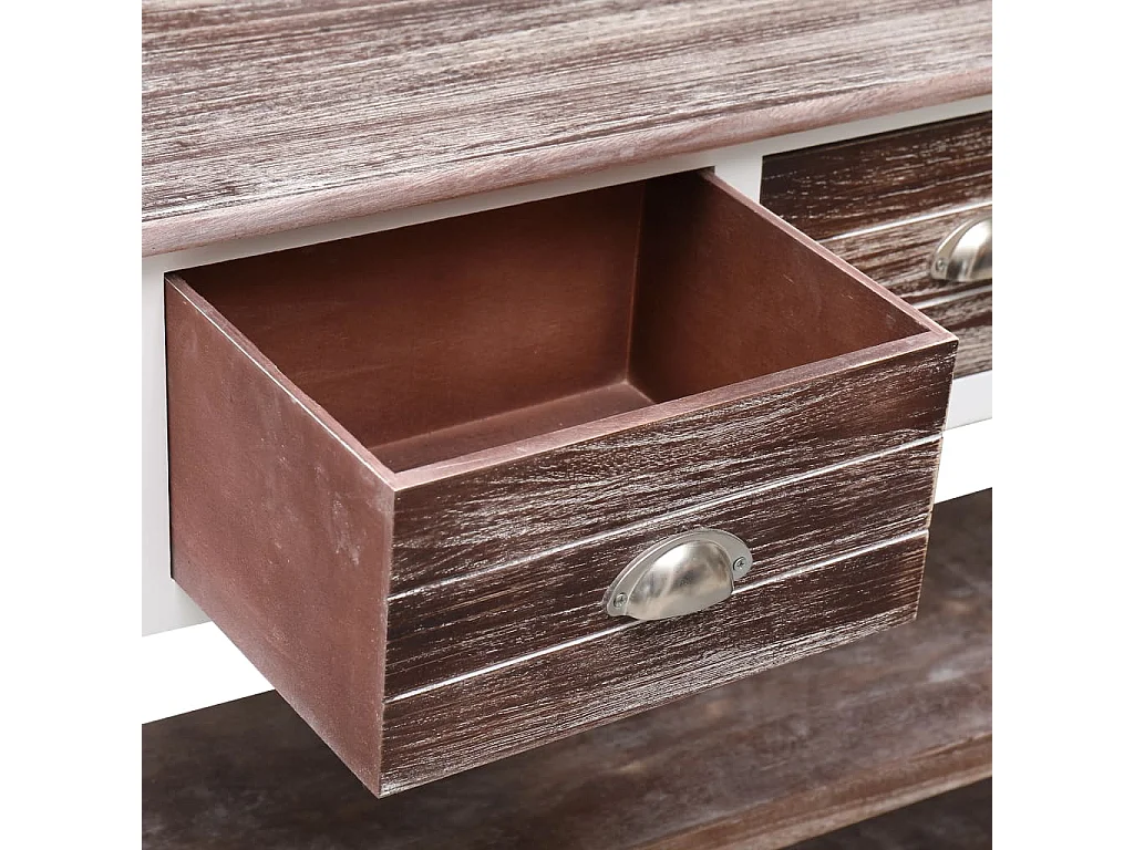 Buffet Antique Marron 115x30x76 cm Bois