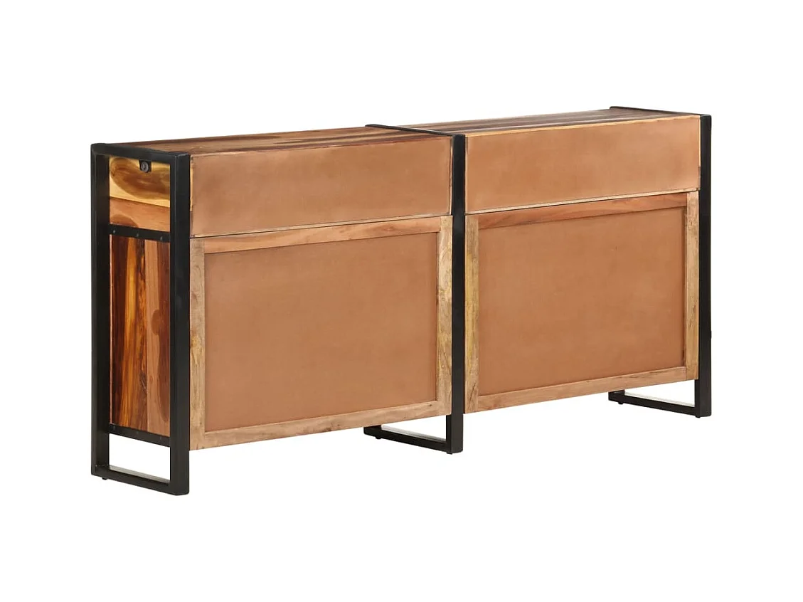 Buffet 172x35x80 cm Bois d'acacia solide avec finition miel