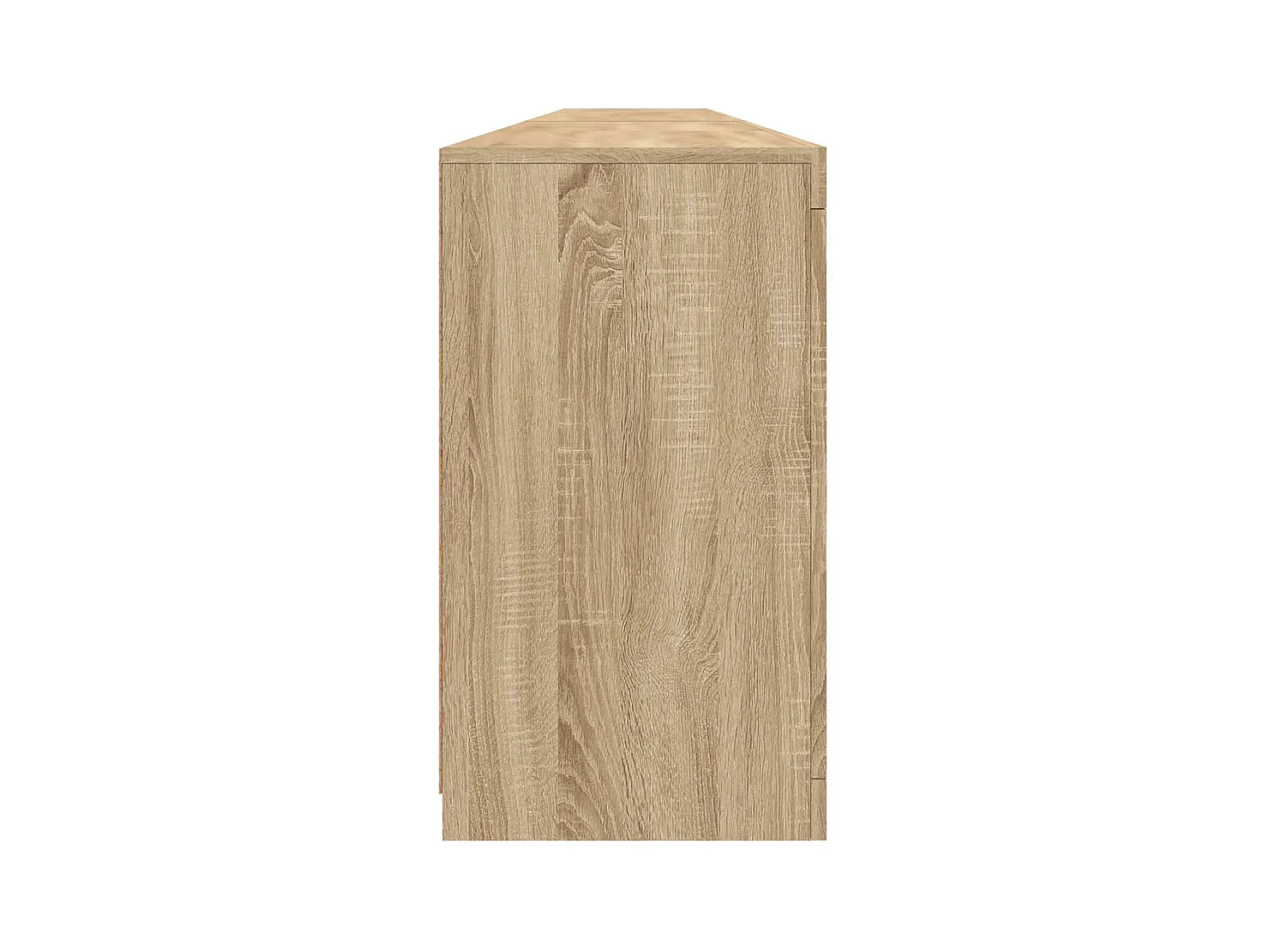 Aparador com luzes LED 283x37x67 cm carvalho sonoma