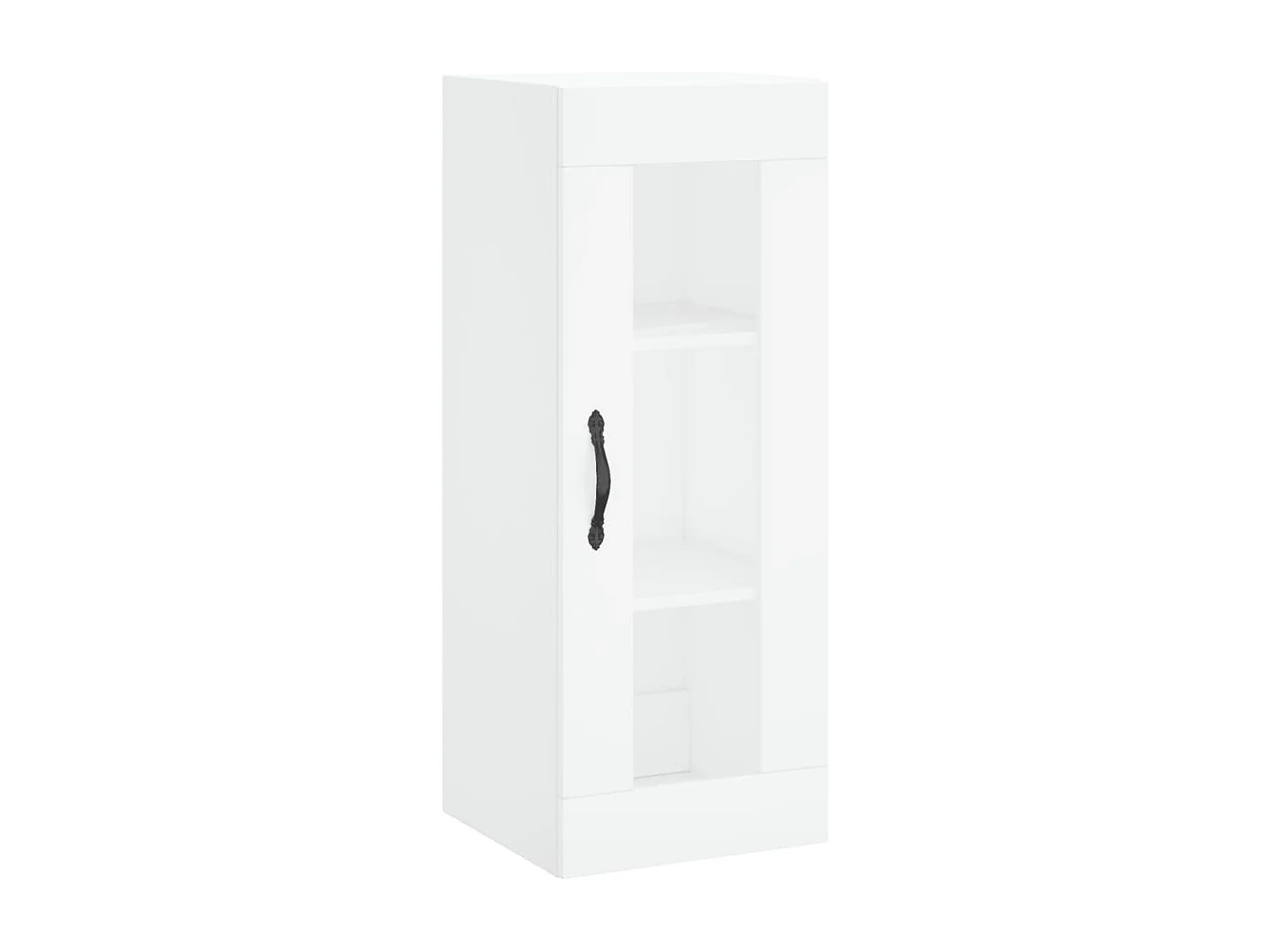 Highboard Weiß 34,5x34x180 cm Holzwerkstoff