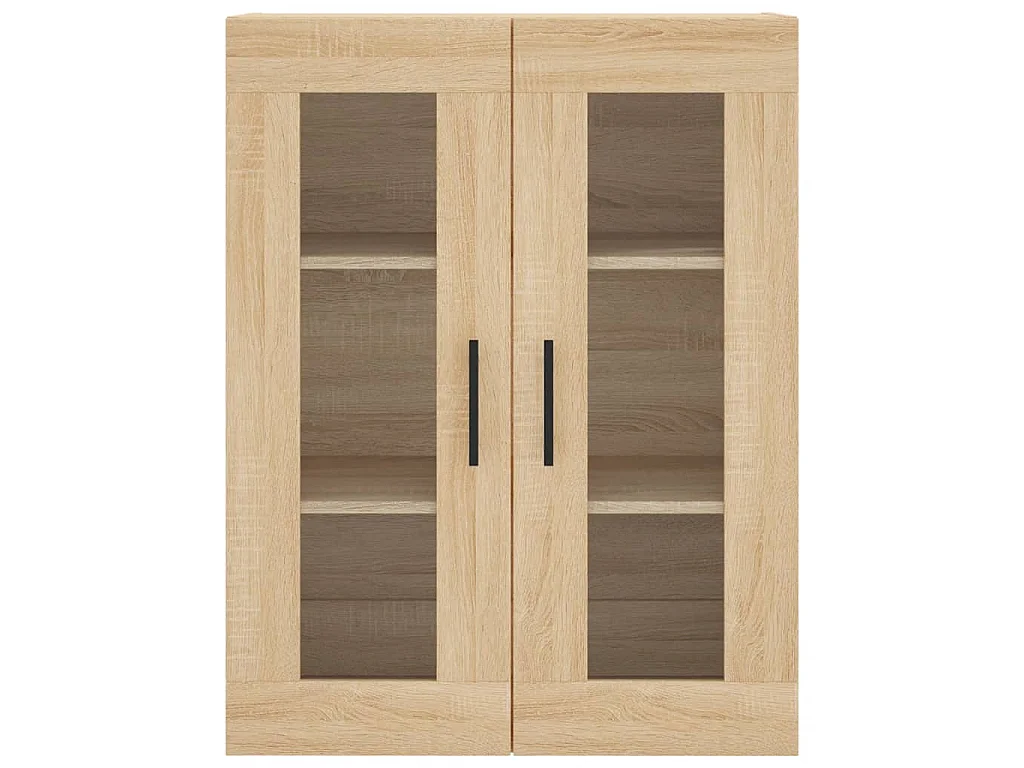 Credenza Rovere Sonoma 69,5x34x180 cm in Legno Multistrato