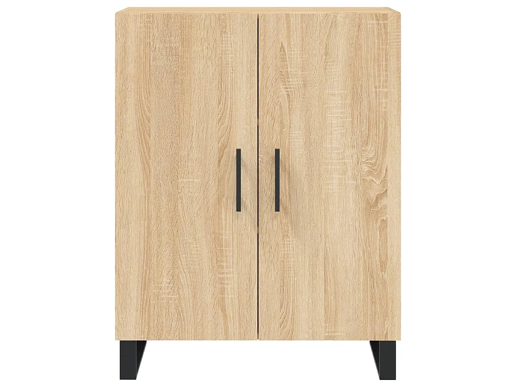 Credenza Rovere Sonoma 69,5x34x180 cm in Legno Multistrato
