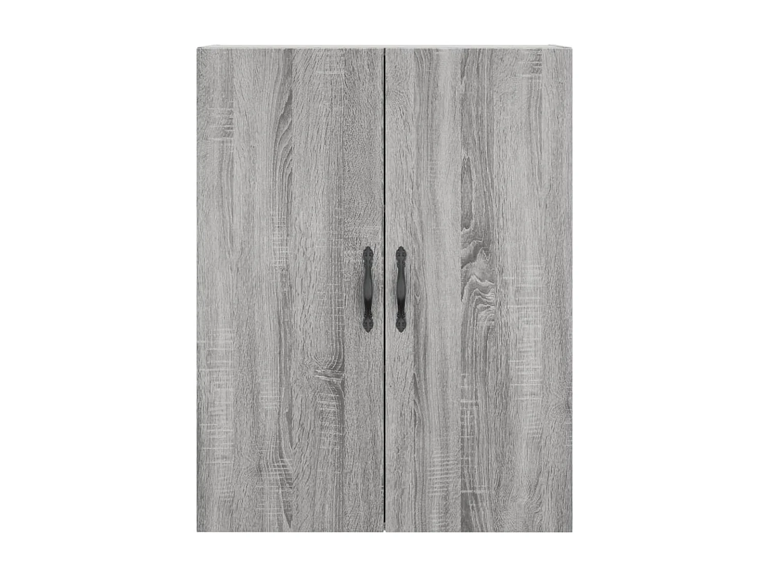 Buffet haut Sonoma gris 69,5x34x180 cm Bois d'ingénierie