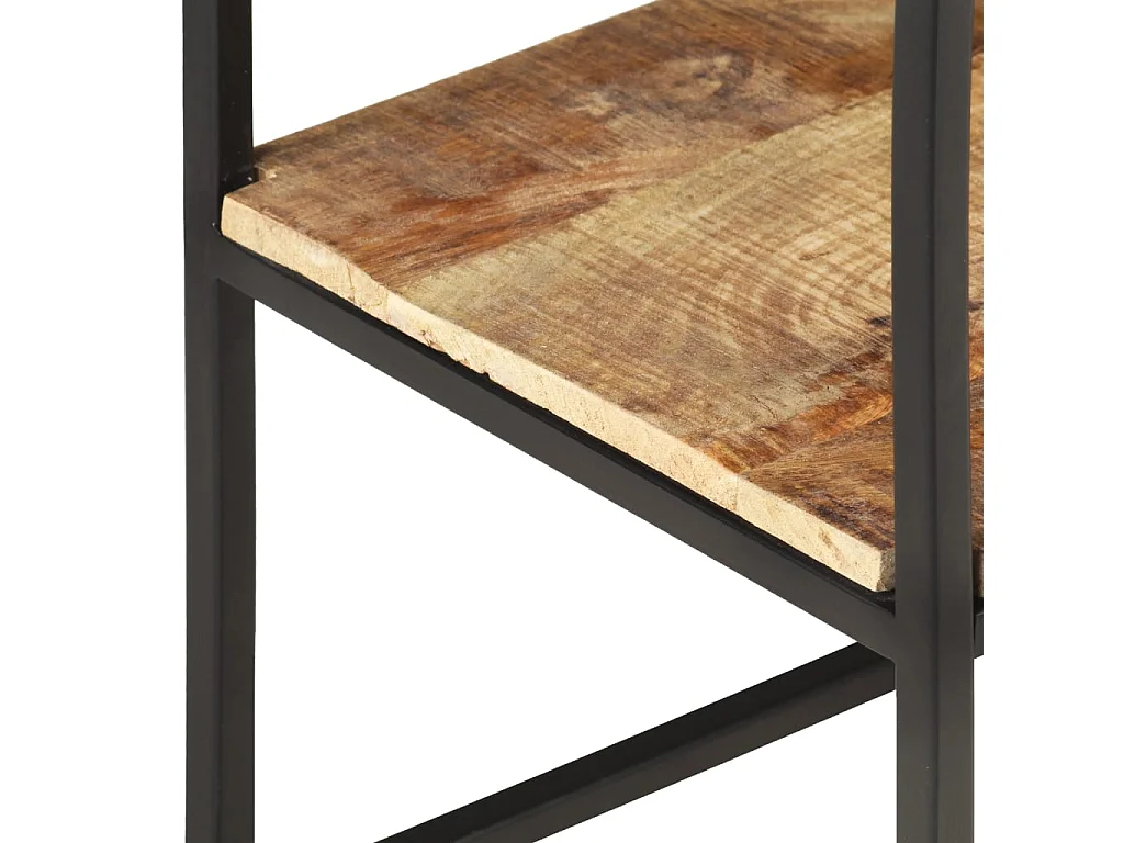 Sideboard 150x30x75 cm Raues Mangoholz