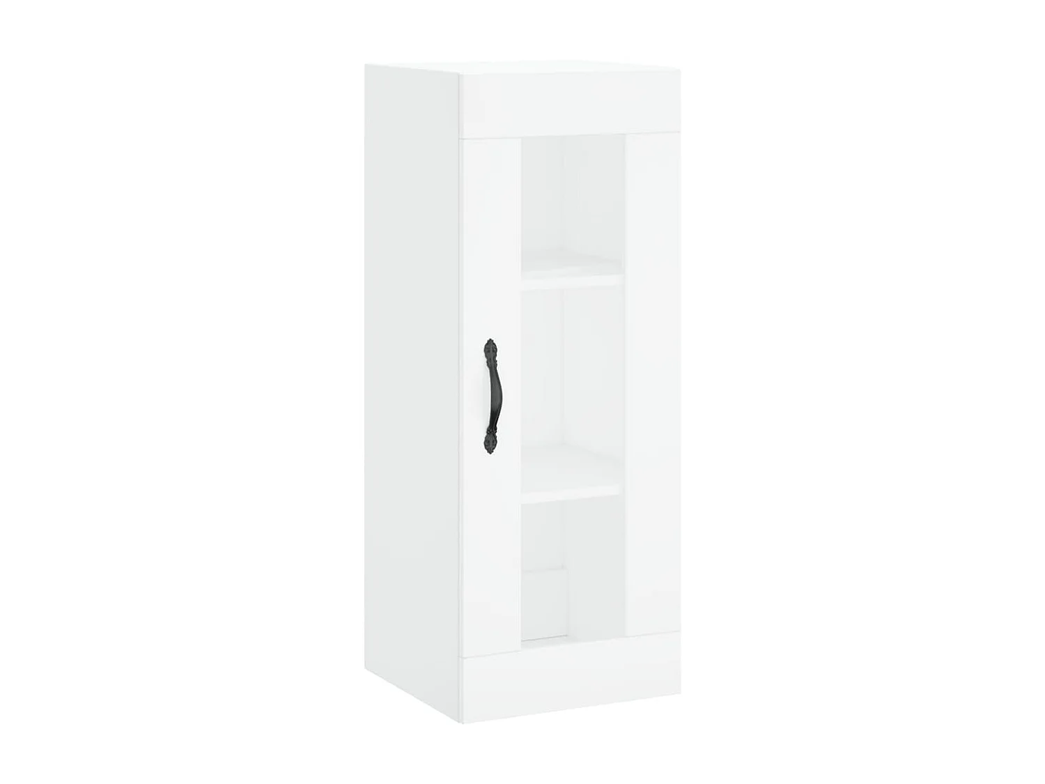 Highboard Weiß 34,5x34x180 cm Holzwerkstoff