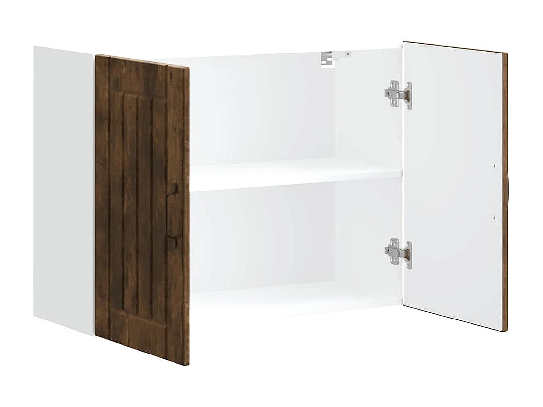 Pensile da Cucina Lucca Rovere Fumo in Legno Multistrato