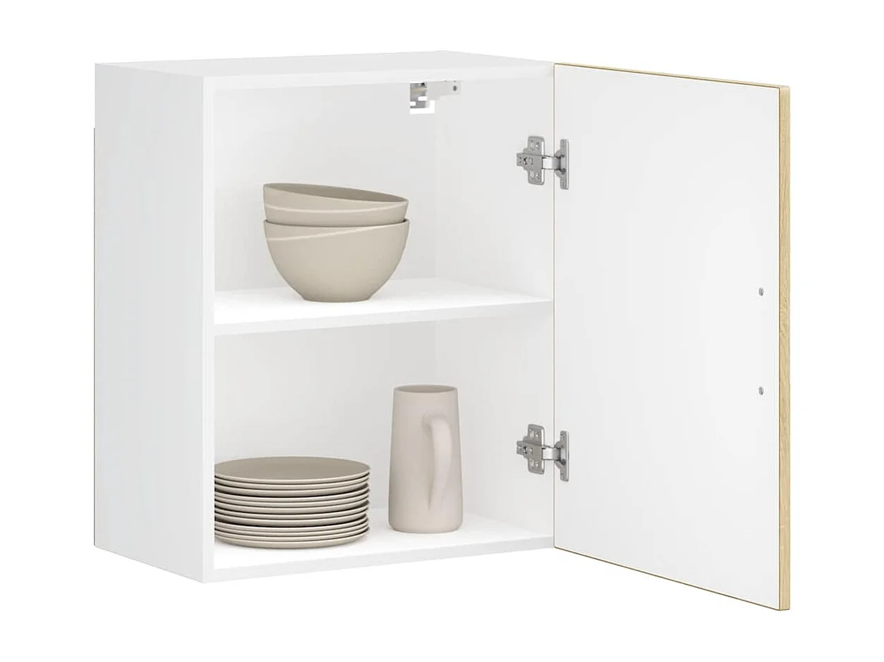 Armoires murales de cuisine 2 pcs Porto chêne sonoma