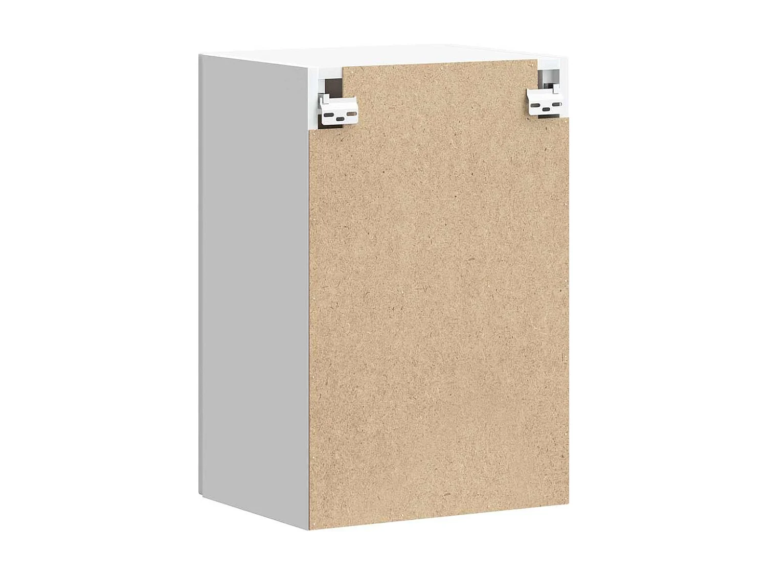 Armoire murale de cuisine Lucca blanc bois d'ingénierie