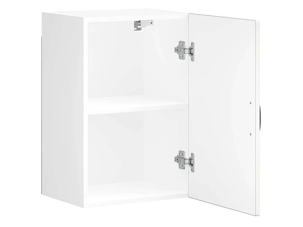 Armoire murale de cuisine Lucca blanc bois d'ingénierie