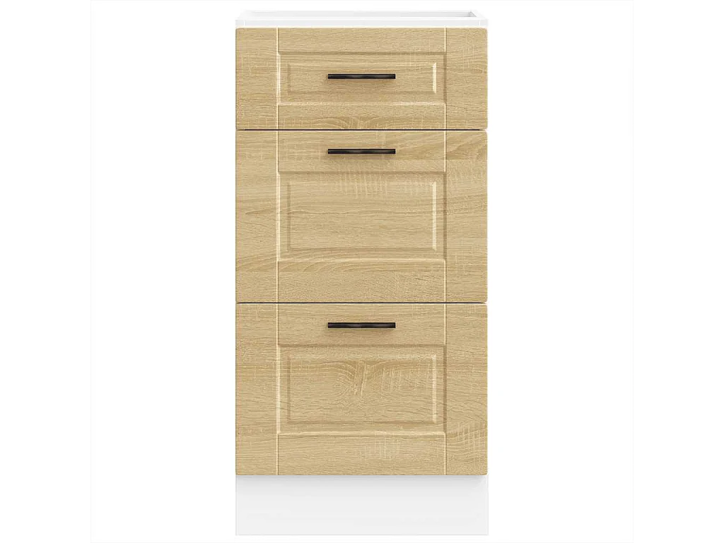 Armoire de cuisine Porto chêne sonoma bois d'ingénierie