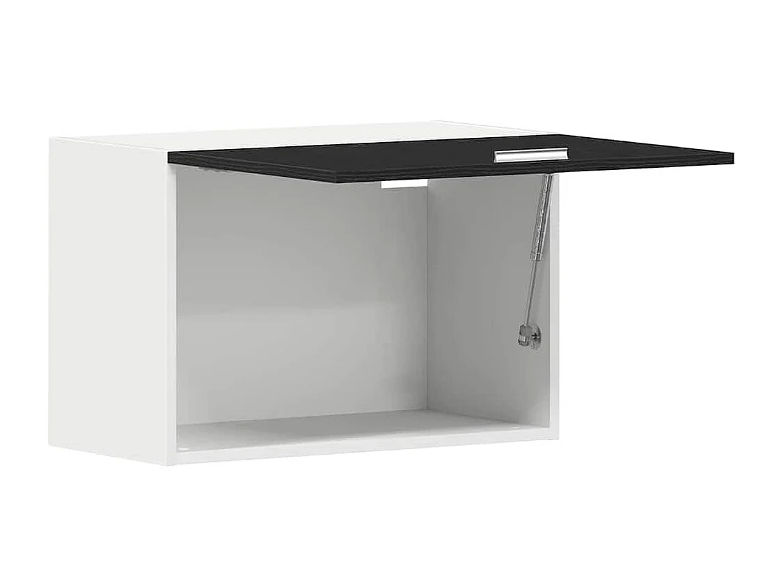 Armoire suspendue Chêne noir 60 x 31 x 60 cm Bois d'ingénierie