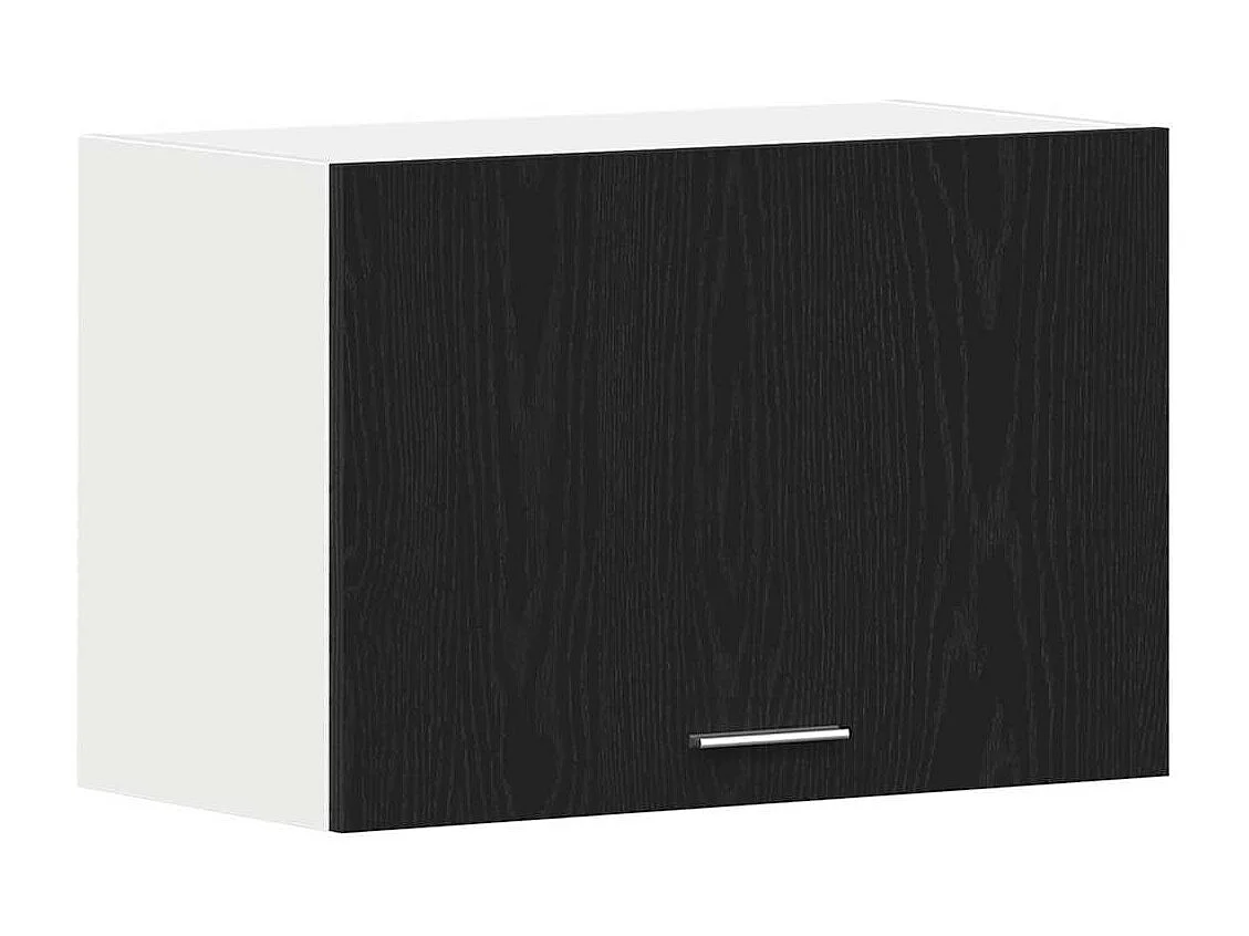 Armoire suspendue Montage mural Lyon Chêne noir 60 x 31 x 40 cm