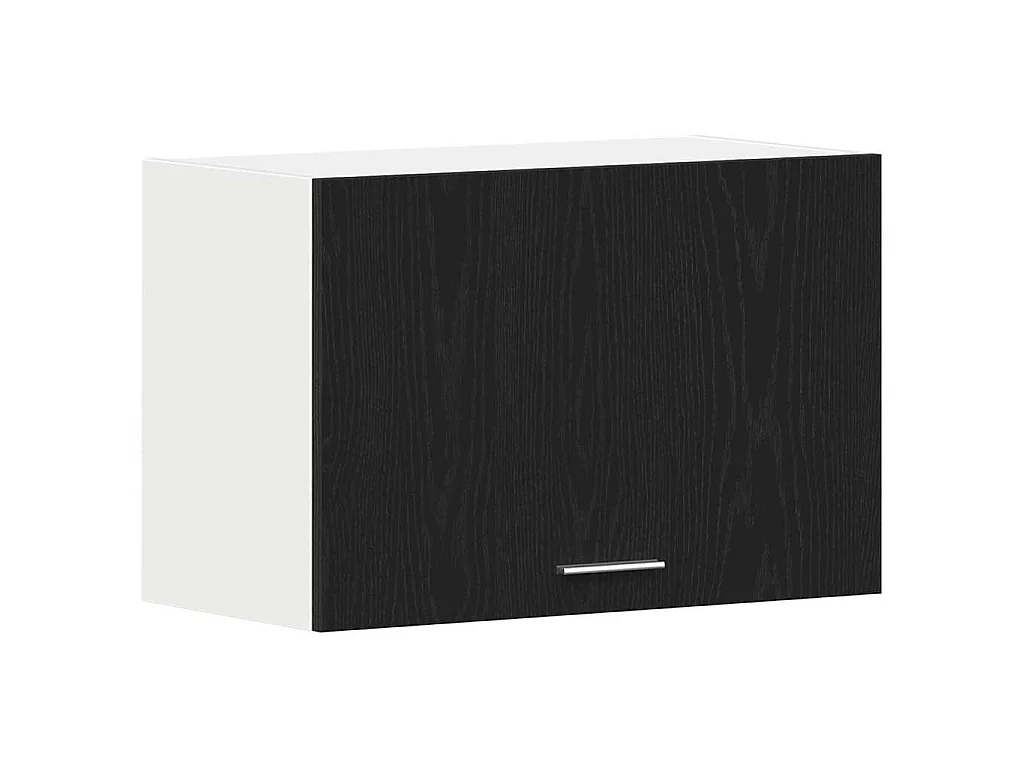 Armoire suspendue Montage mural Lyon Chêne noir 60 x 31 x 40 cm