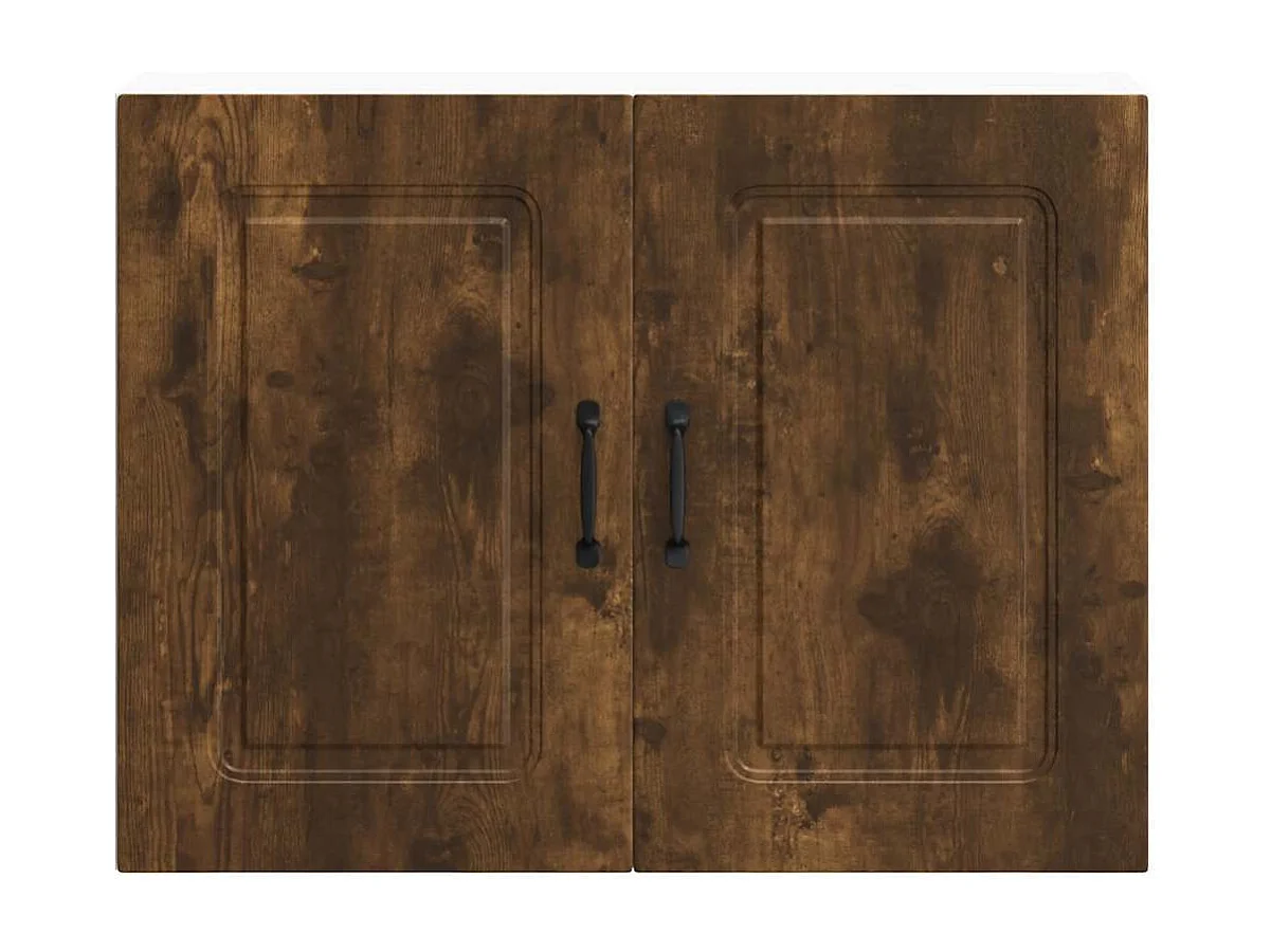 Armoire murale de cuisine Kalmar chêne fumé bois d'ingénierie