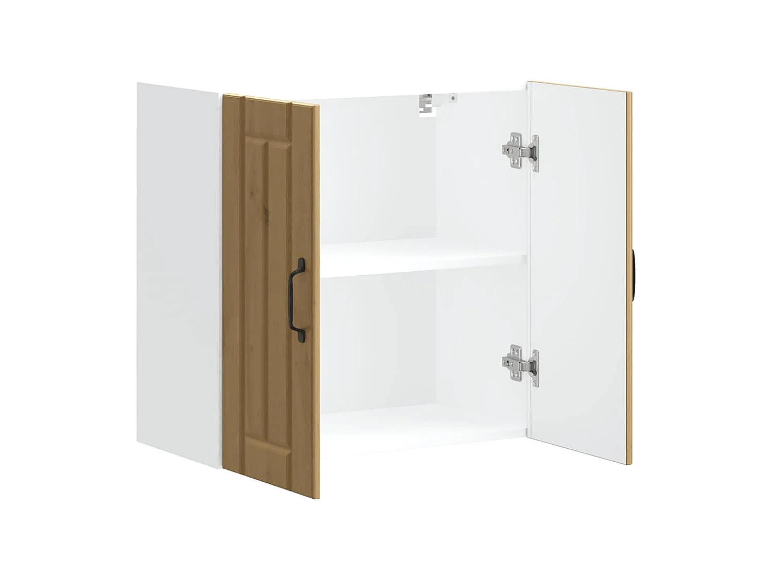 Pensile da Cucina Lucca Rovere Artigianale in Legno Multistrato