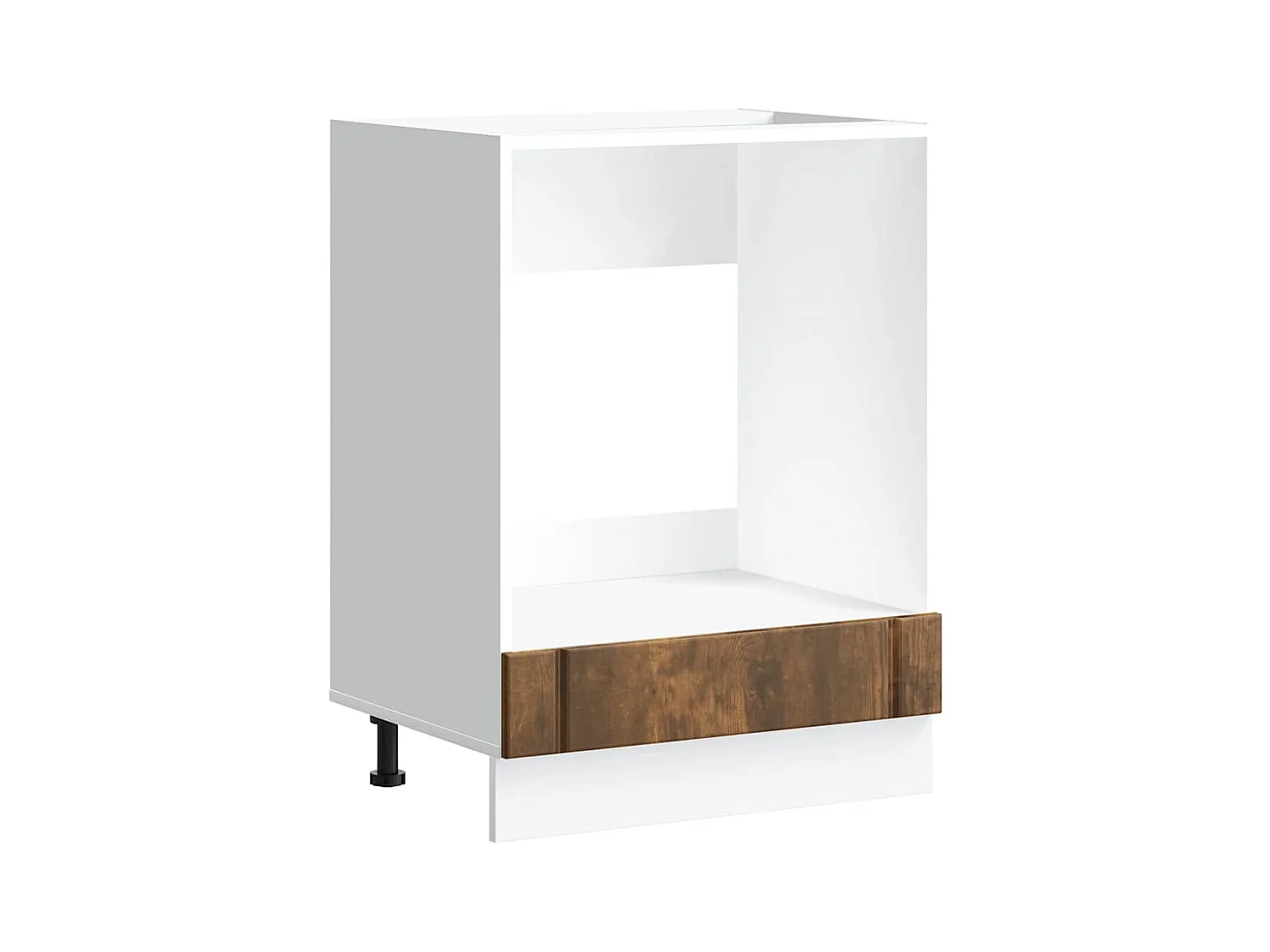 Armário Forno Lucca derivados de madeira carvalho fumado