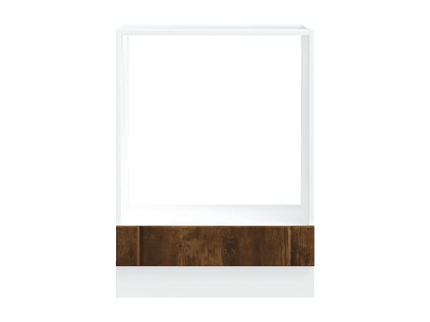 Armoire de four Lucca chêne fumé bois d'ingénierie