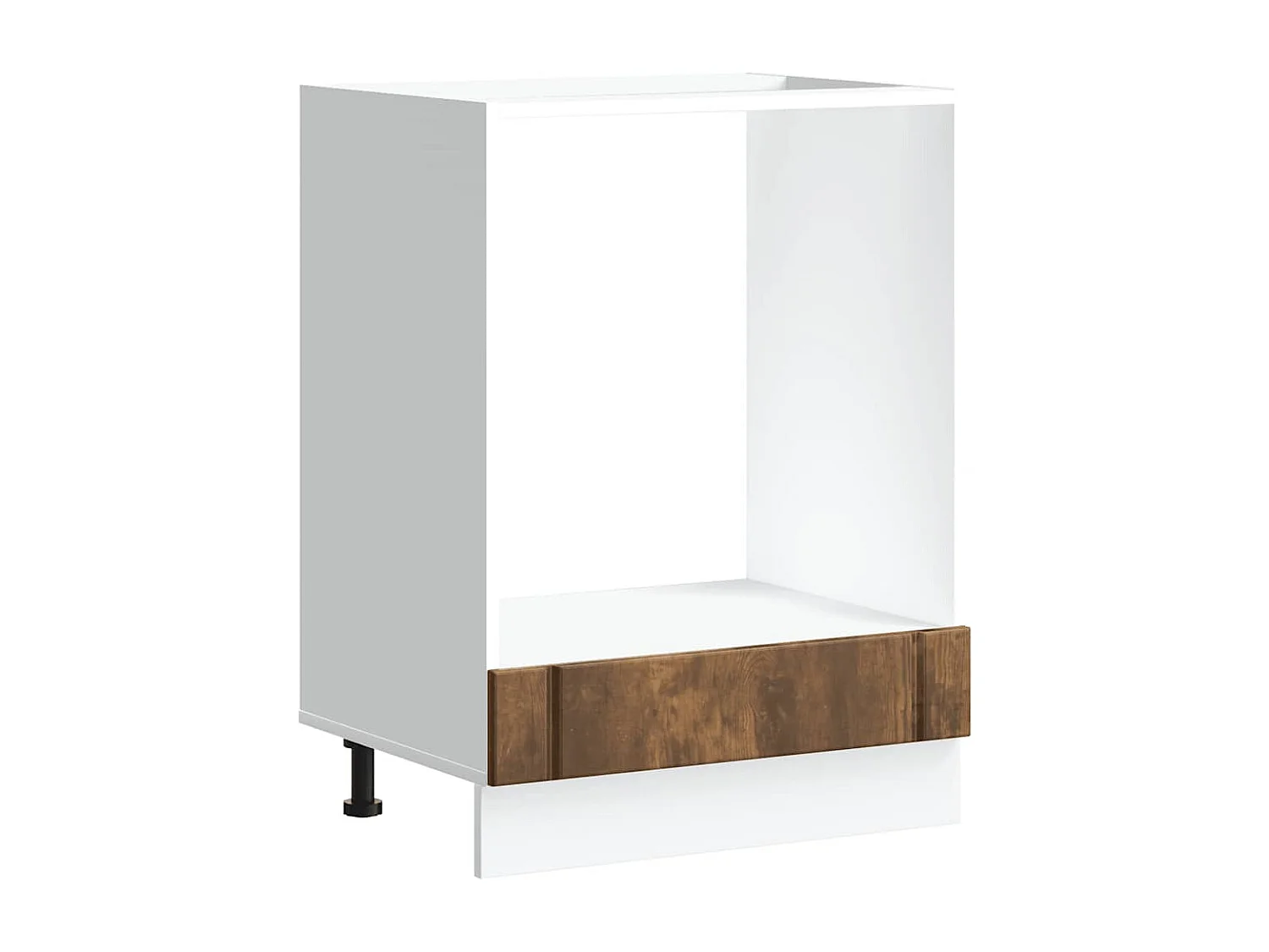 Armoire de four Lucca chêne fumé bois d'ingénierie