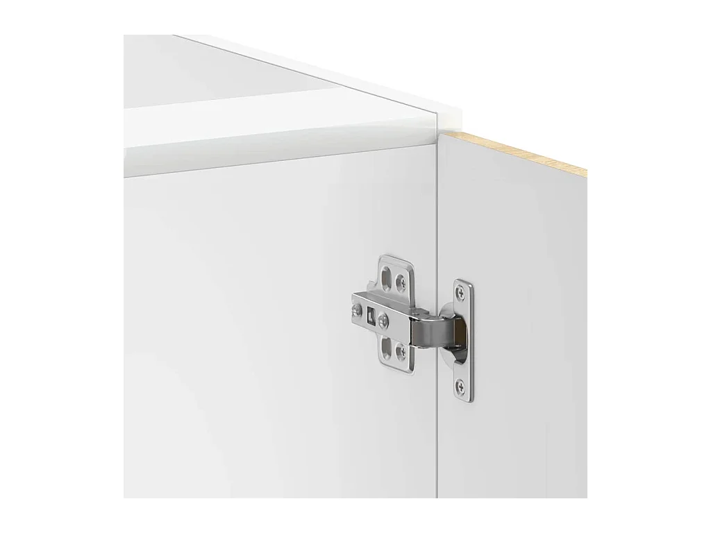 Spoelbakonderkast Lucca bewerkt hout sonoma eikenkleurig