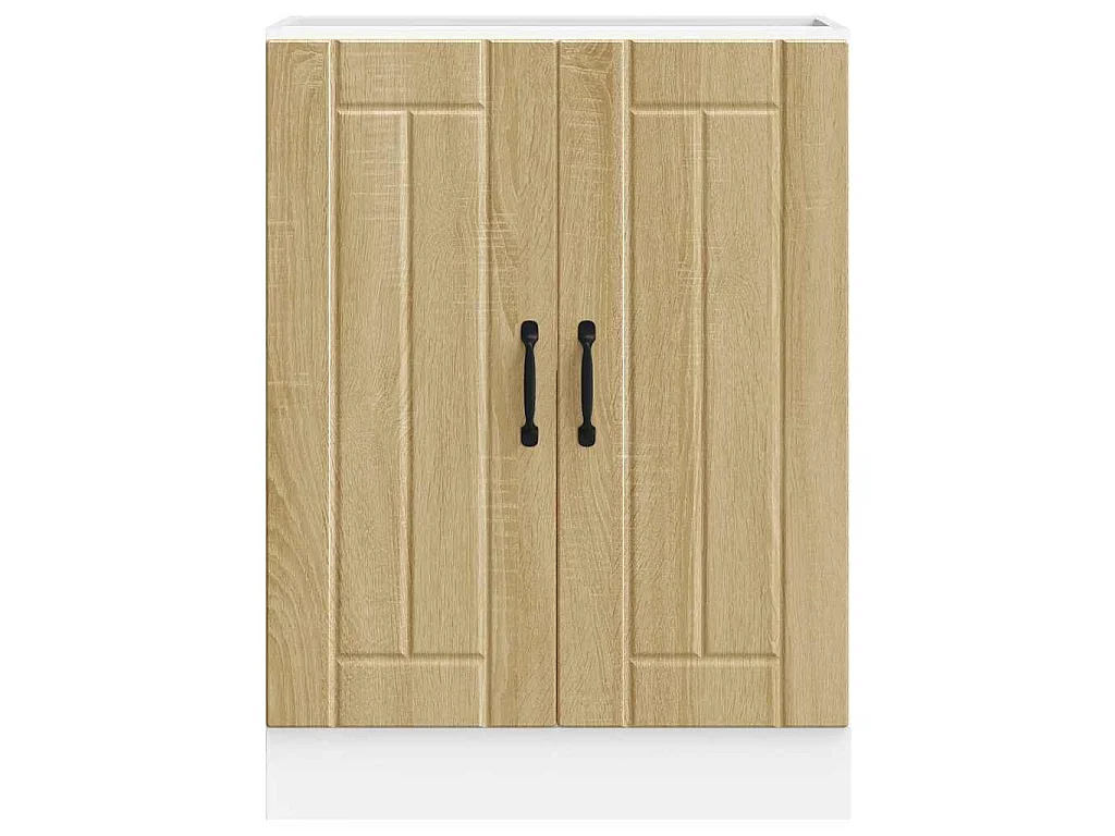 Mobile Base Lavello Lucca Rovere Sonoma in Legno Multistrato