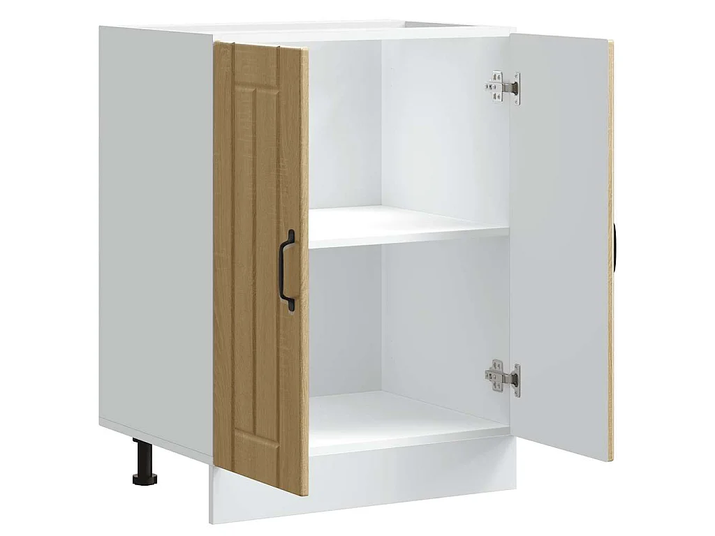 Mobile Base Lavello Lucca Rovere Sonoma in Legno Multistrato
