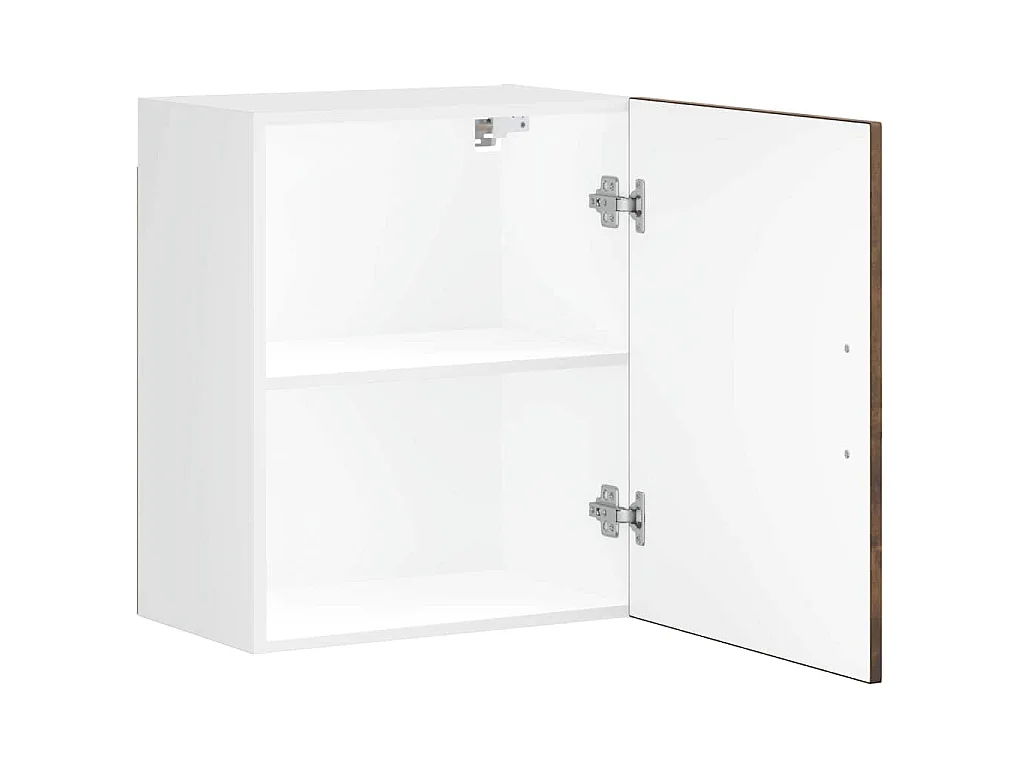 Armários parede cozinha 2 pcs Porto madeira de carvalho fumado